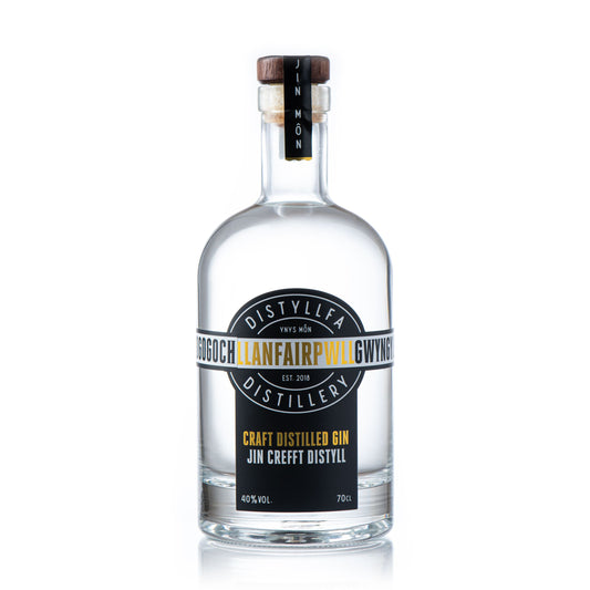 Distyllfa Llanfairpwll - Gin Sych Ynys Môn