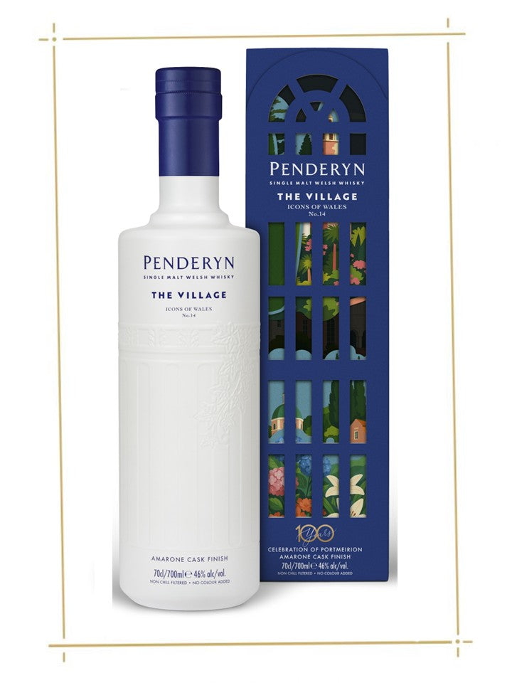 Penderyn Icons Of Wales #14 – ‘The Village’ 70cl