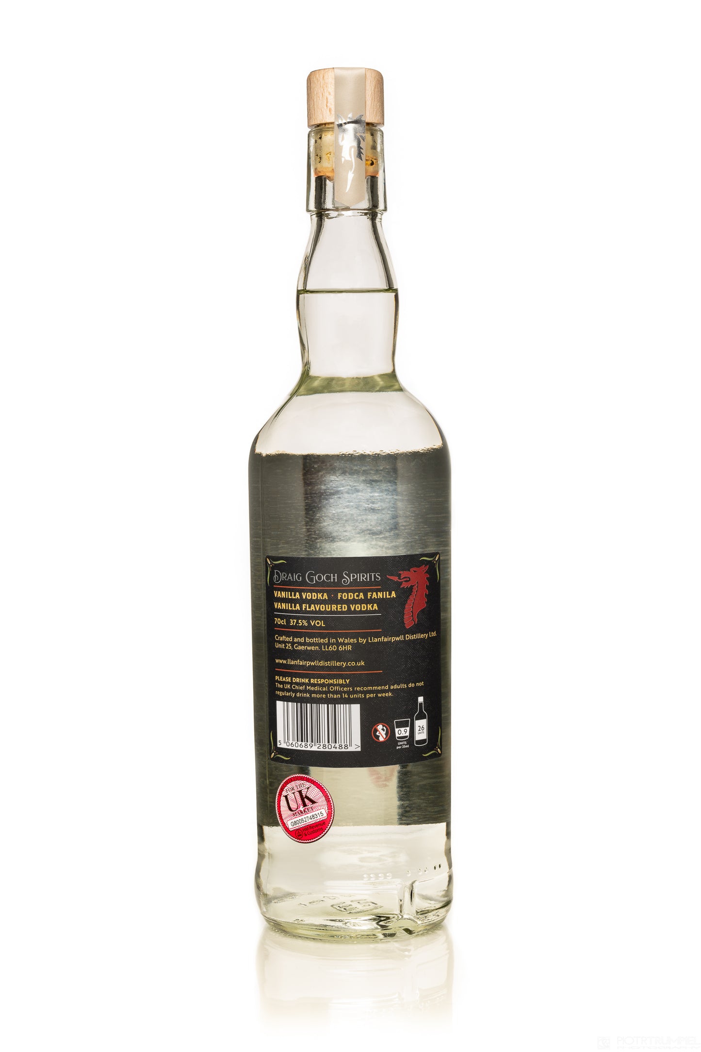 Draig Vanilla Vodka - Fodca Fanila