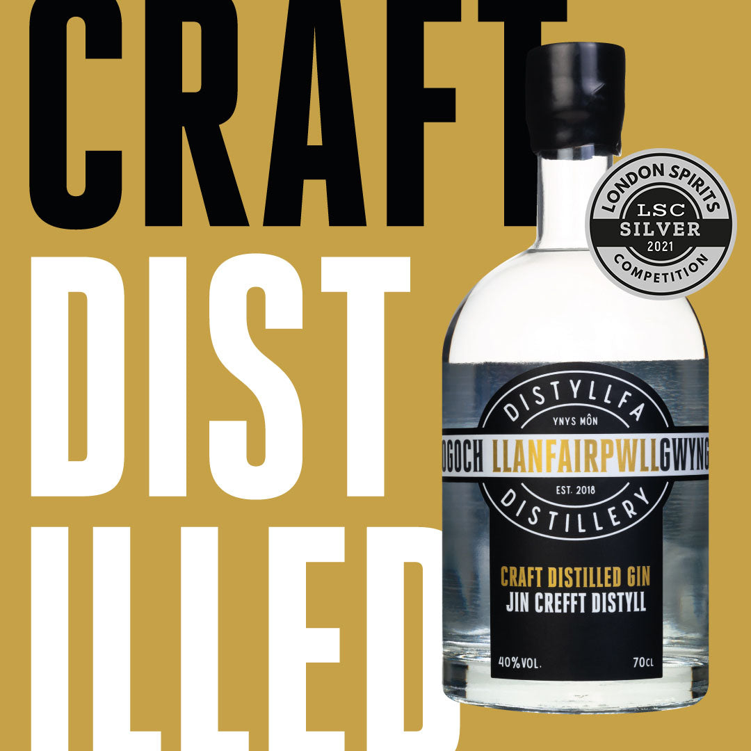 Craft Welsh Gin - Llanfairpwll Distillery