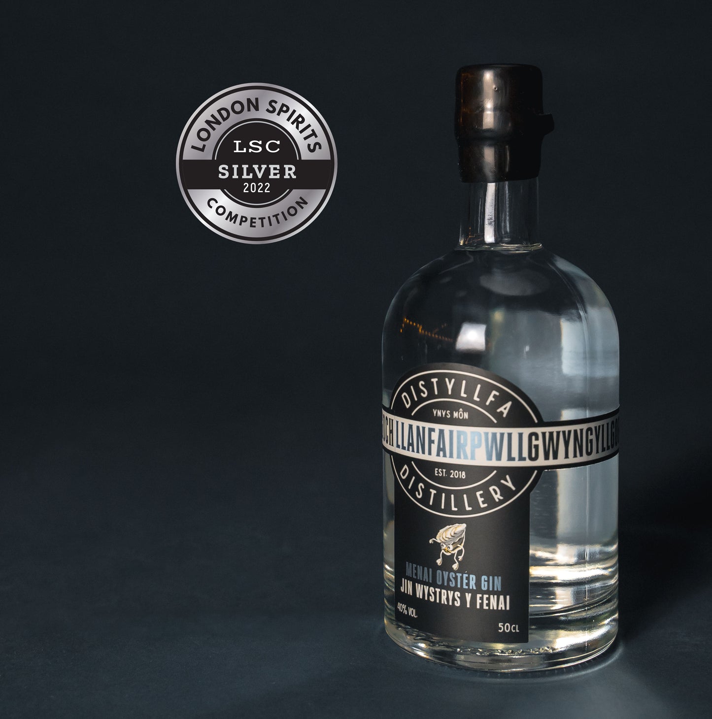 Llanfairpwll Distillery - Menai Oyster Gin