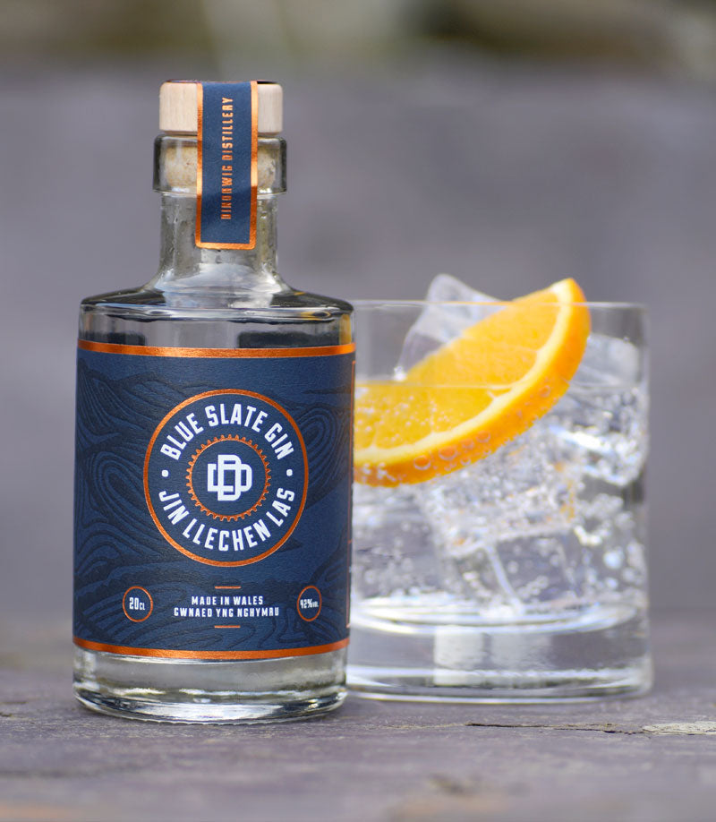 Blue Slate Gin Mini Welsh Alcohol