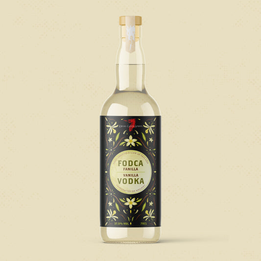 Draig Goch Vanilla Vodka - Fodca Fanila Draig Goch