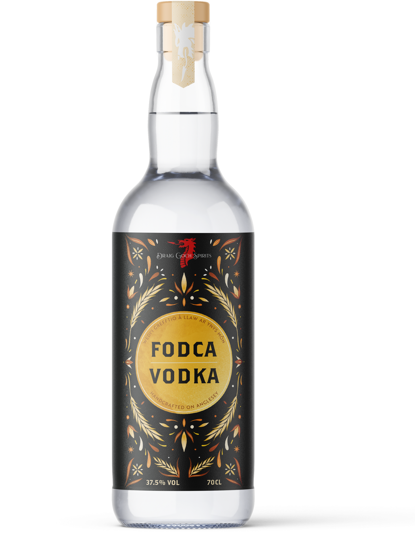 Draig Goch Vodka - Fodca Draig Goch