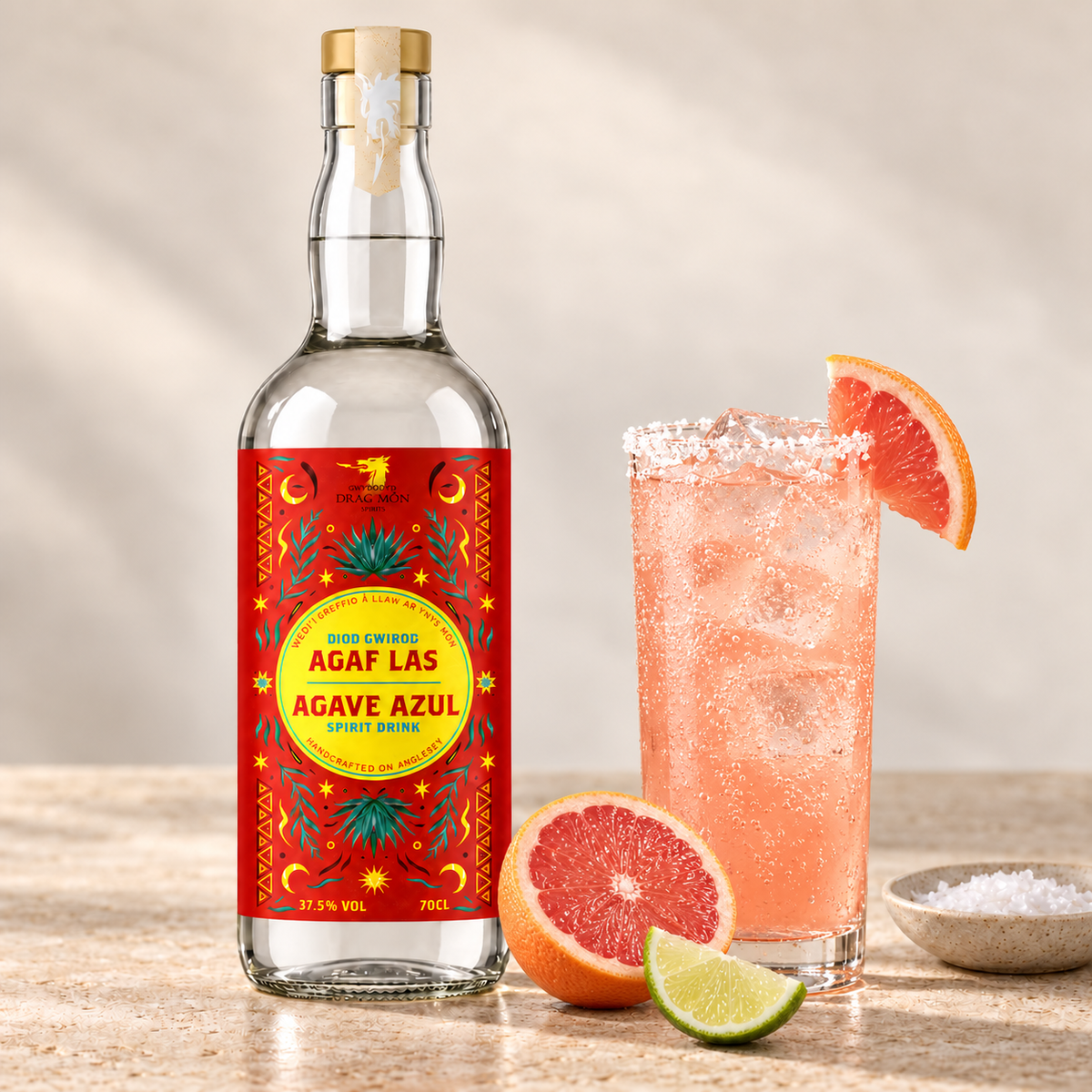 Draig Môn Agave Azul — 70cl