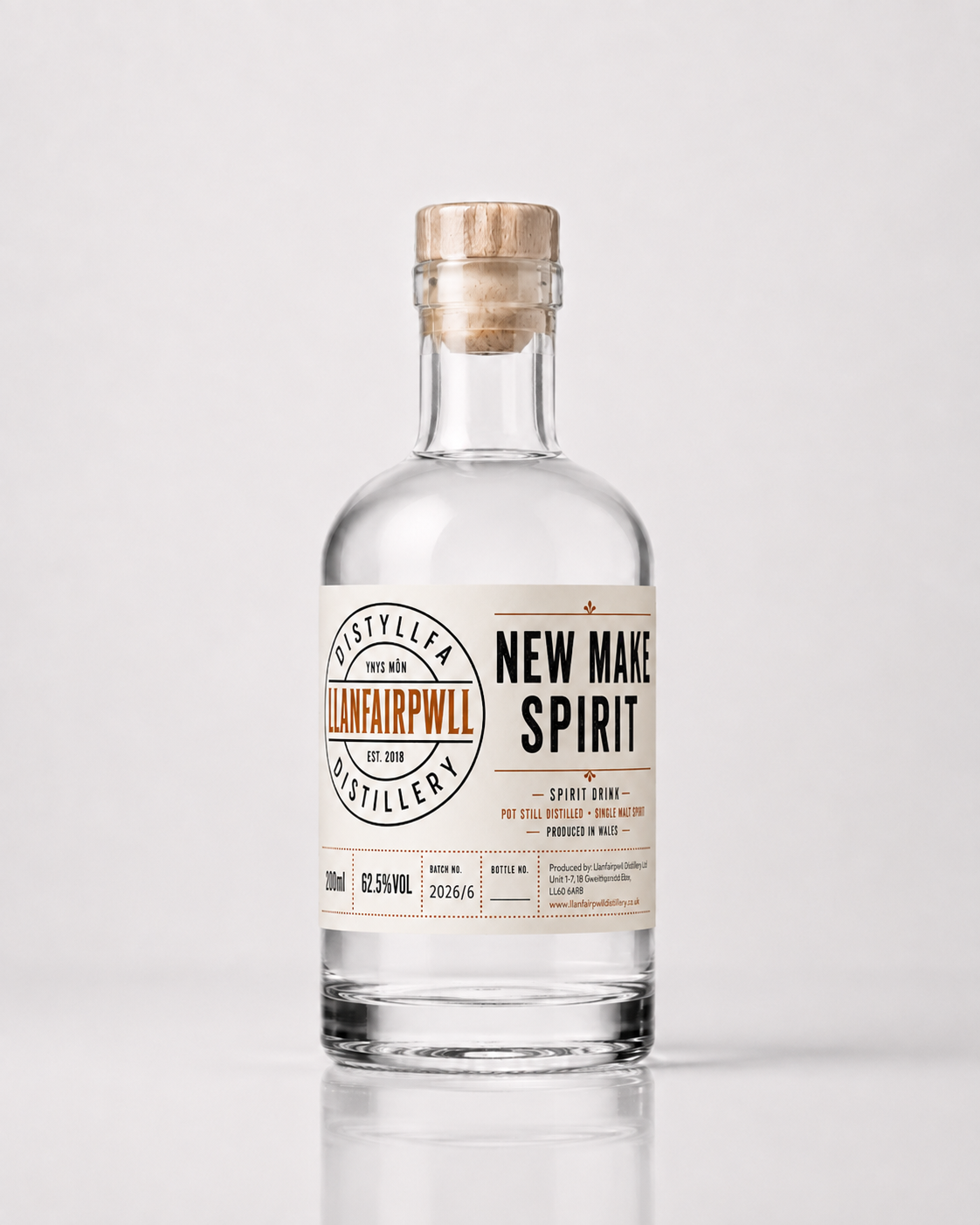 Wisgi Môn Unaged Malt Spirit – 20cl | Limited Release