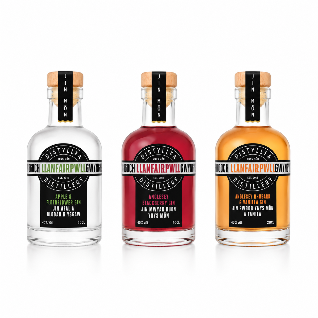 Welsh Gin & Rum collection – Pick Any 3 for £45 Delivered
