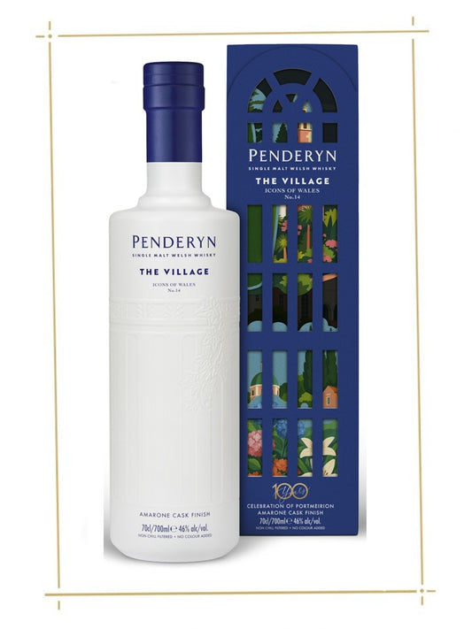 Penderyn Icons Of Wales #14 – ‘The Village’ 70cl