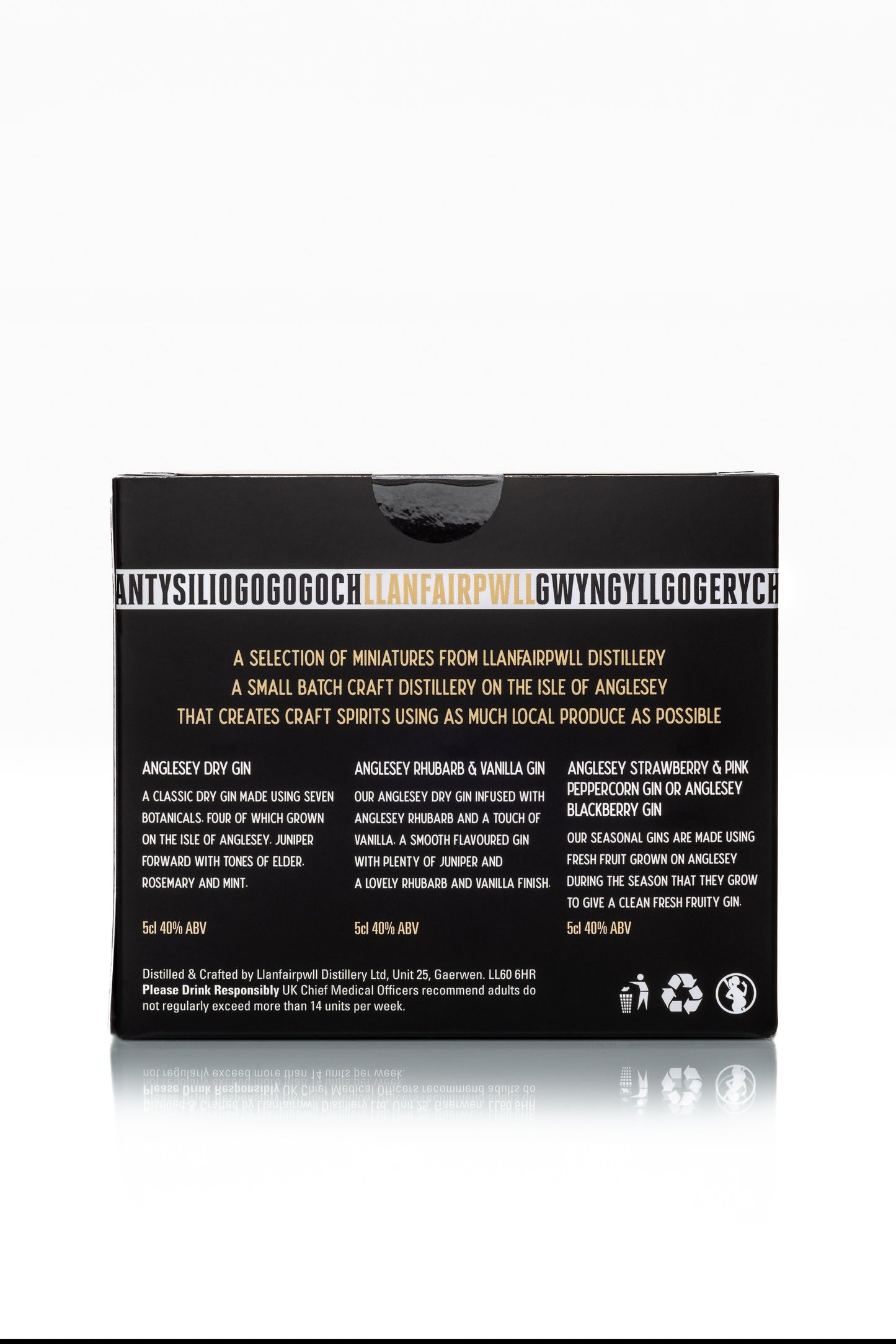Llanfairpwll Distillery Gift Pack - Small Batch Anglesey Gin