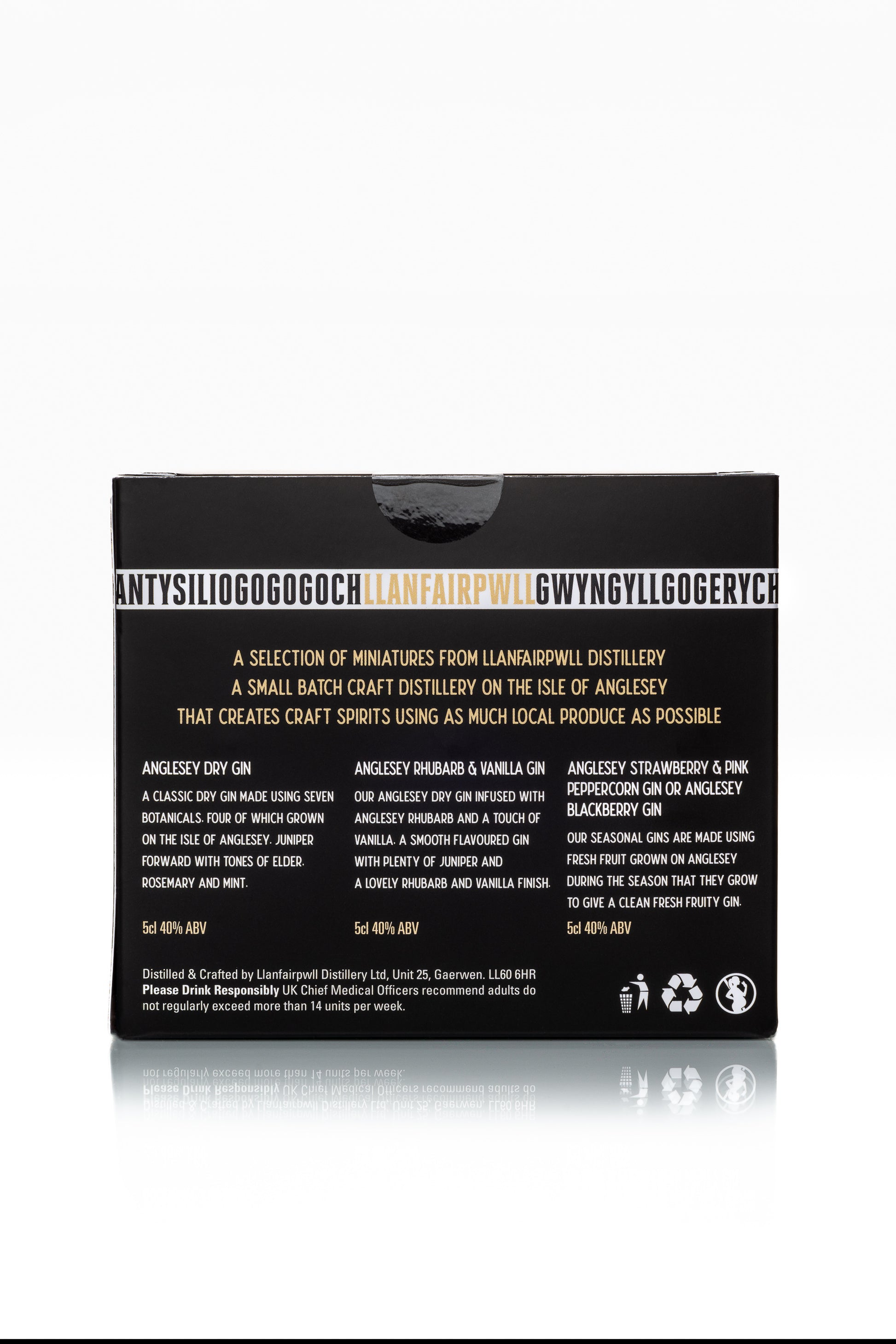 Llanfairpwll Distillery Gift Pack - Small Batch Anglesey Gin