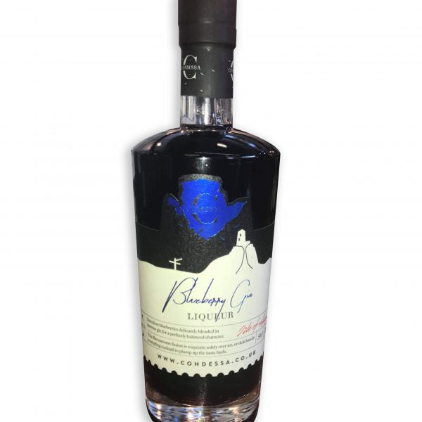 Condessa Blueberry Gin Liqueurs @ Hand Picked by Llanfairpwll Distillery