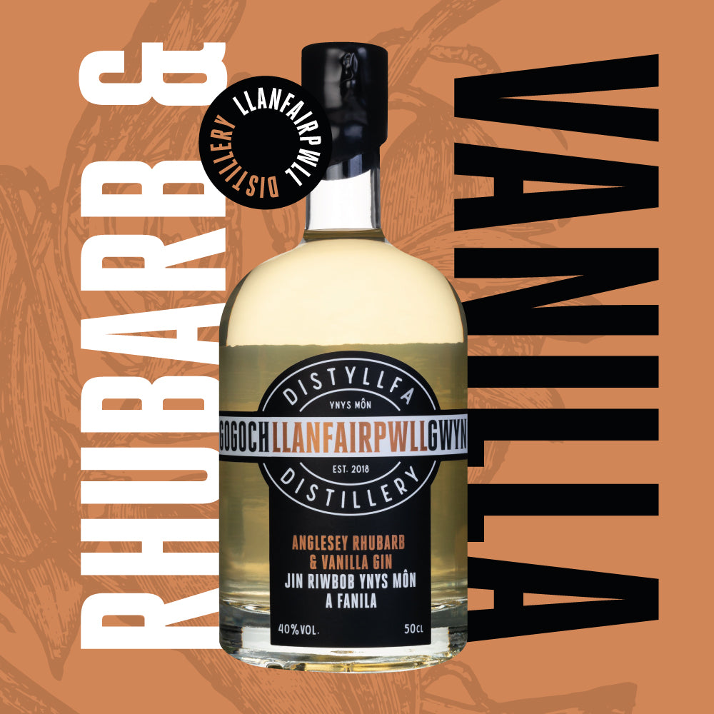 Llanfairpwll Distillery - Anglesey Rhubarb & Vanilla Gin