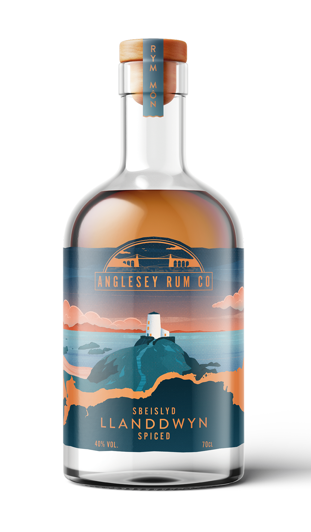 Craft Welsh Rum- Spiced Rum- Barti Ddu