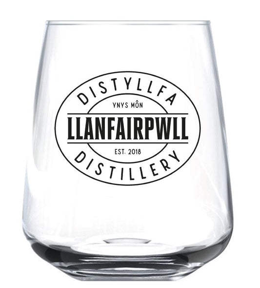 Llanfairpwll Distillery Branded Glass