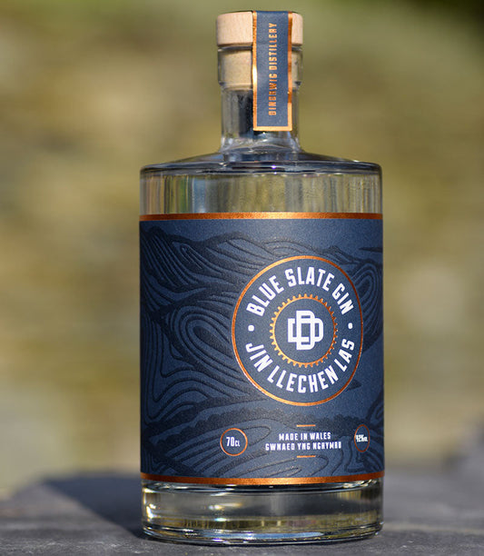 Blue Slate Gin @ Hand Picked by Llanfairpwll Distillery