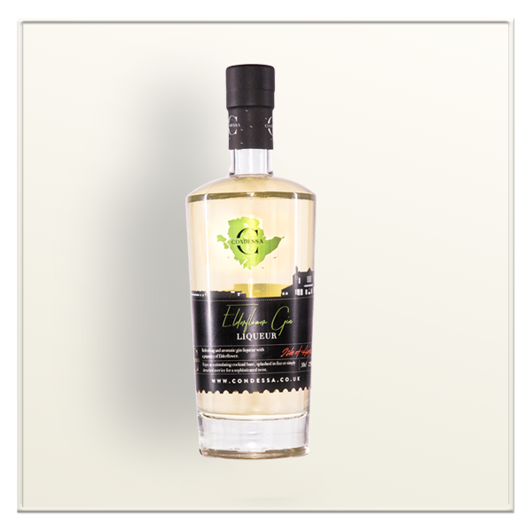 Condessa Elderflower Gin Liqueurs @ Hand Picked by Llanfairpwll Distillery